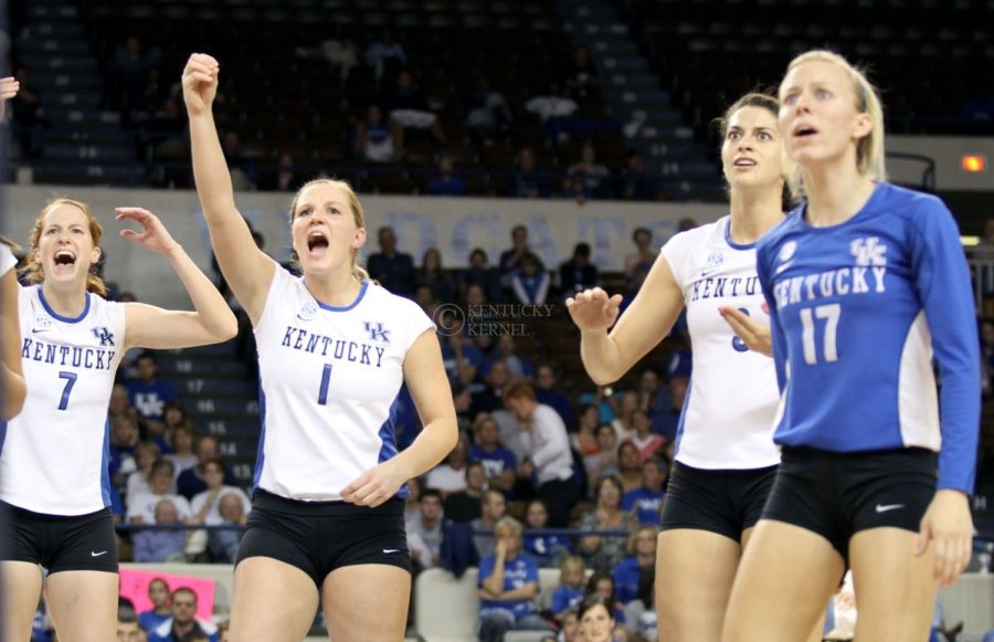 The UK Women's Volleyball team played Tennessee on Wednesday night, October 21, 2009. The Wildcats lost.