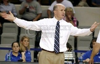 Womens Volleyball coach, Craig Skinner. Photo by Britney McIntosh