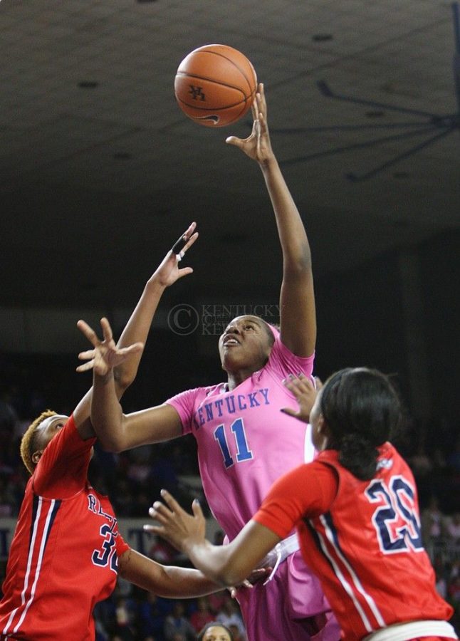 at UK Hoops vs. Ole Miss at Memorial Colosseum in Lexington, Ky., on Friday, February 13, 2014. Photo by Emily Wuetcher