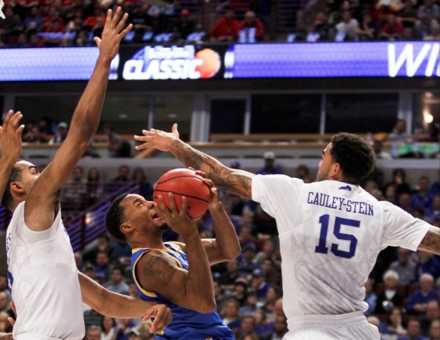 Kentucky+center+Wille+Cauley-Stein+tries+to+block+a+shot+during+the+first+half+of+the+UK+vs.+UCLA+game+at+the+United+Center+in+Chicago+%2C+Il.%2C+on+Saturday%2C+December+20%2C+2014.+Photo+by+Jonathan+Krueger