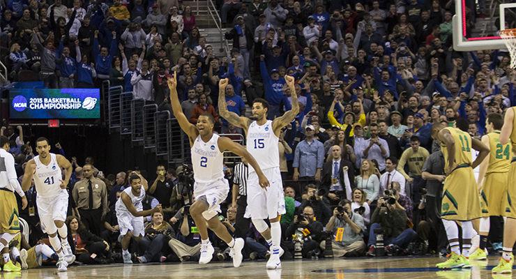 of+the+Kentucky+Wildcats+during+the+first+half+of+the+Elite+8+of+the+2015+NCAA+Mens+Basketball+Tournament+against+the+Notre+Dame+Fighting+Irish+at+Quickens+Loans+Arena+on+Saturday%2C+March+28%2C+2015+in+Cleveland%2C+OH.+Kentucky+defeated+Notre+Dame+68-66+to+advance+to+the+Final+Four+in+Indianapolis.+Photo+by+Michael+Reaves