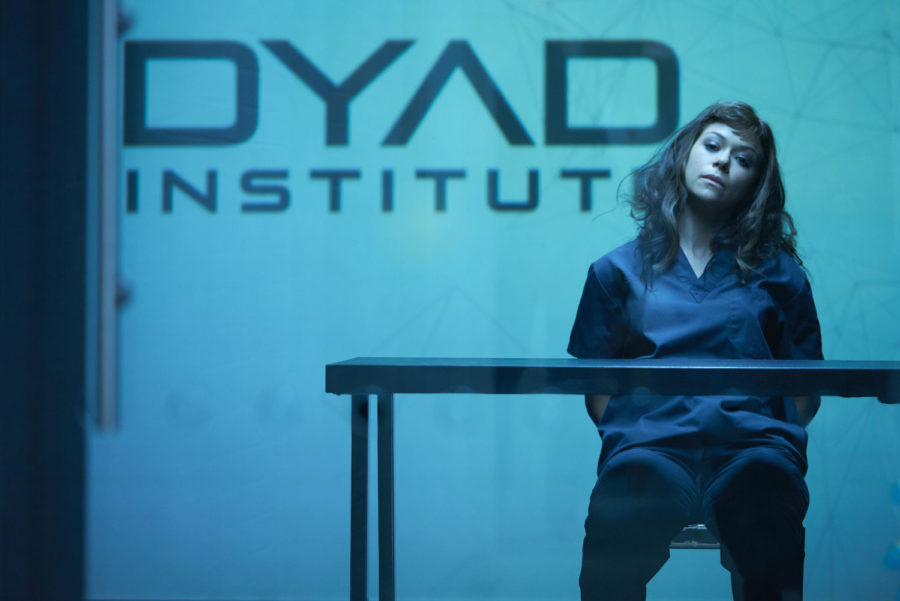 Tatiana+Maslany+as+Sarah+in+the+season+three+premiere+of+Orphan+Black.+%28Photo+courtesy+BBC+America%2FTNS%29