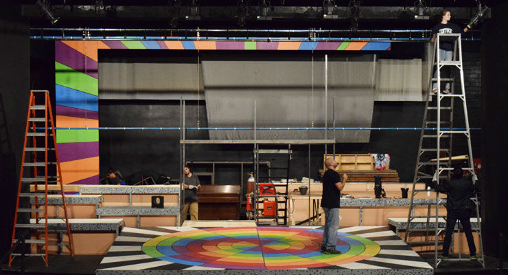 A+colorful+stage+is+prepared+in+the+Guignol+Theater+on+Monday%2C+March+30%2C+2015+in+Lexington%2C+Ky.+Photo+by+Hunter+Mitchell