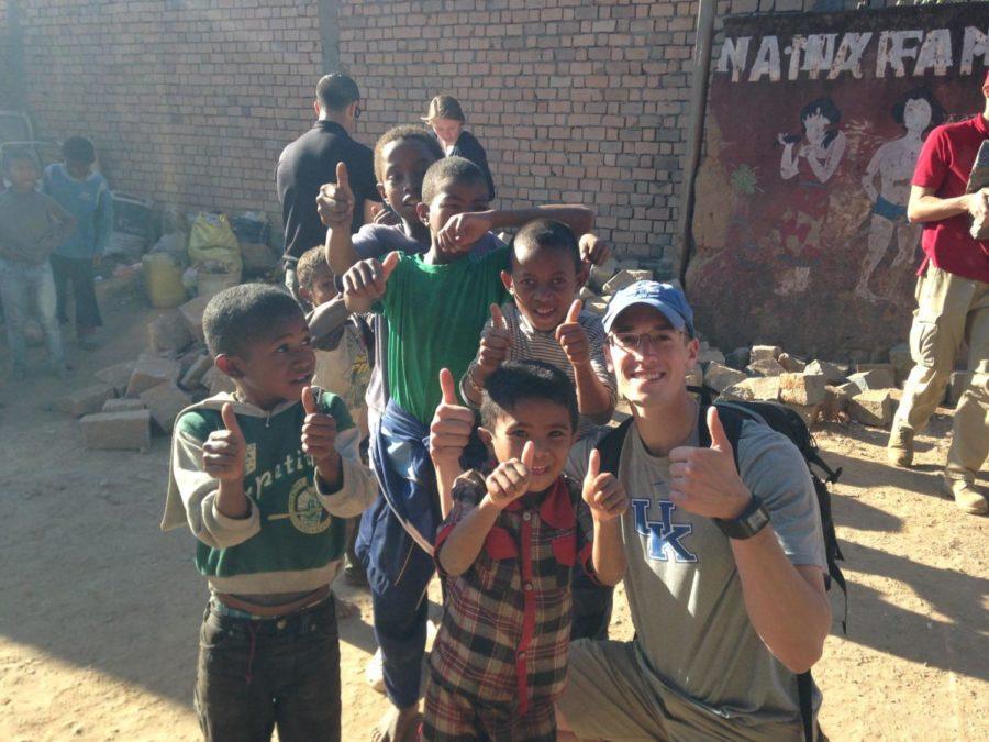 UK student and Army ROTC cadet Jack Oakley traveled to Madagascar to train local cadets. Photo provided by Jack Oakley