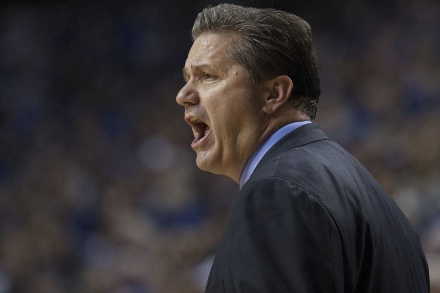 UK head coach John Calipari said coaching for UK is the best coaching job in sports, and he does not plan to leave any time soon. Photo by Michael Reaves | Staff.