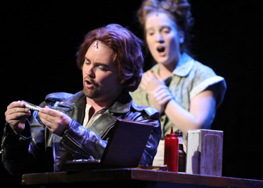 Sweeney Todd the musical is premiering at the Lexington Opera House tomorrow and playing through to the 12th of October. Thursday, October 2, 2014 in Lexington. Photo by Joel Repoley | Staff