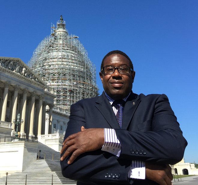 UK Alum, Eugene Poole Jr. is the first African American to work on the Capitol Dome Project in Washington D.C. 
