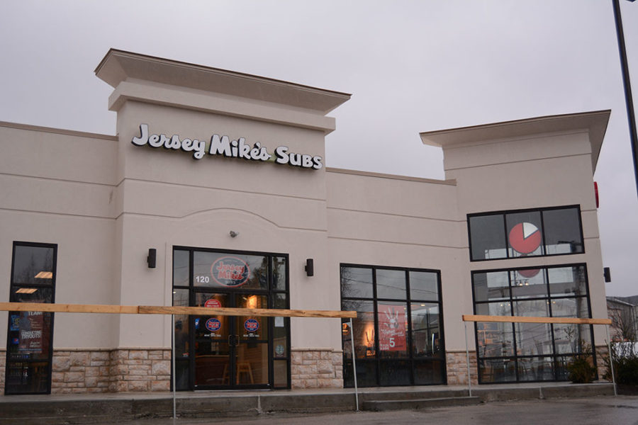 Jersey Mikes building mug on Tuesday, March 1, 2016 in Lexington, KY. Photo by Cameron Sadler | Staff 