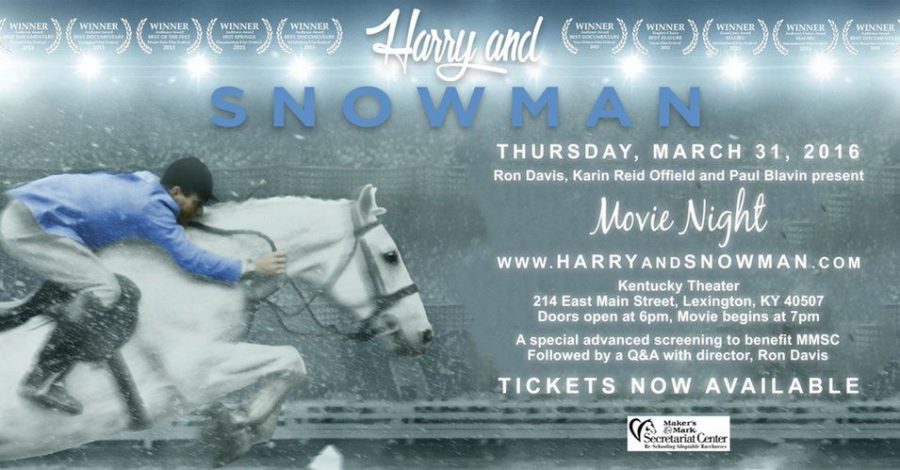 Harry & Snowman will be shown in the Kentucky Theatre at 7 p.m. Thursday.