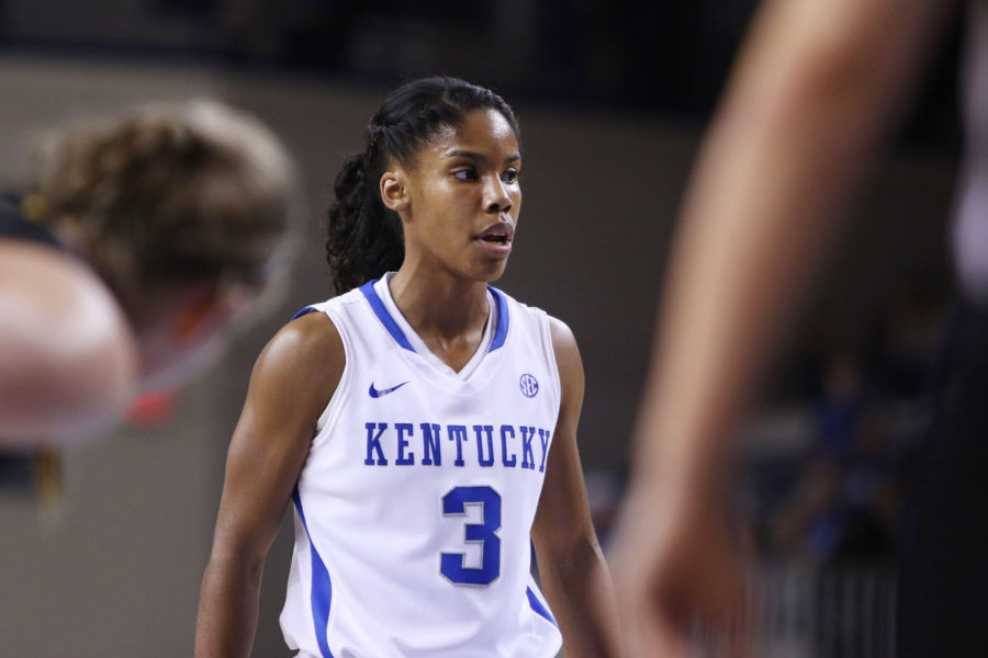 Jane+Thompson%2C+sets+up+for+a+foul+shot+during+the+UK+Hoops+game+against+Mizzou+at+Memorial+Coliseum+in+Lexington%2C+Ky.+on+Thursday%2CFebruary+25%2C+2016.+Photo+by+Josh+Mott+%7C+Staff.