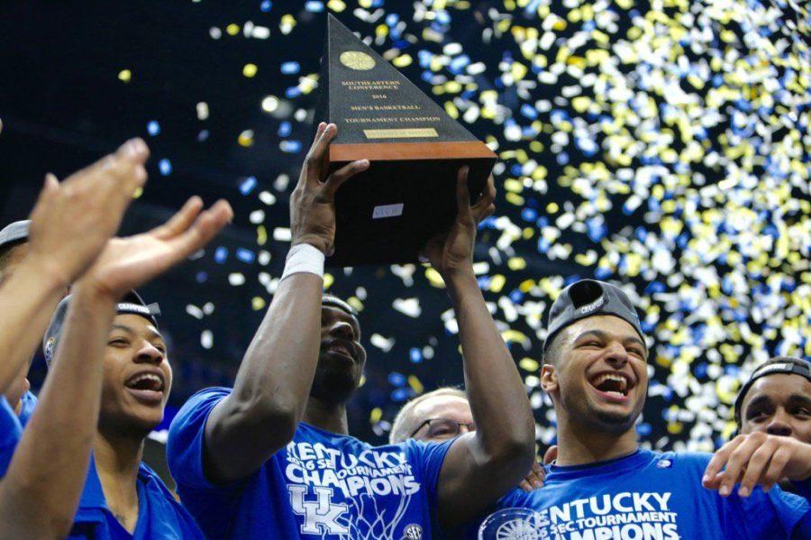 The Cats beat Texas A&M 82 to 77 to become to 2016 SEC Champions