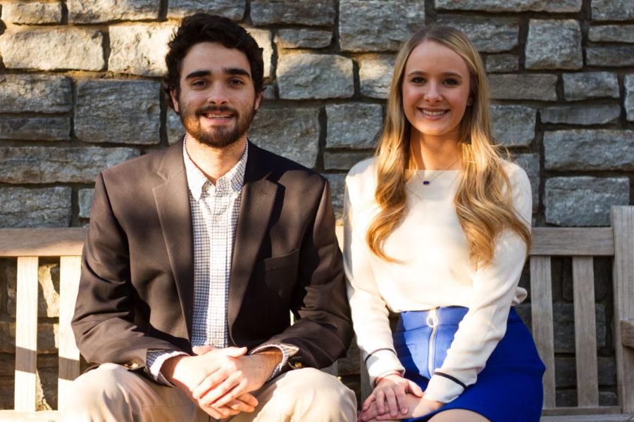 Rowan Reid, right, and Ben Childress, left, will be UK next president and vice president duo for the Student Government Association.