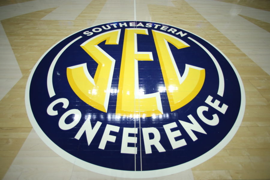 SEC Logo at Bridgestone Arena