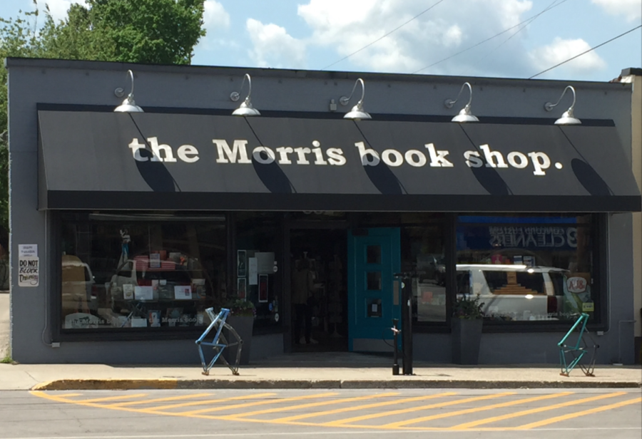 The current Morris Book Shop is located on E. High Street. The independent bookstore prides itself on giving its customers access to local authors’ works.