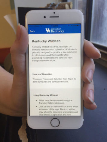 Download the LiveSafe app to access Wildcab on campus. 