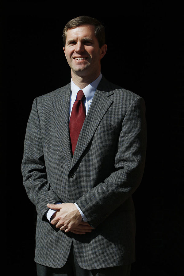 Kentucky Attorney General Andy Beshear poses for a portrait.