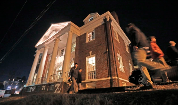 The fraternity house was the setting for the brutal sexual assault described in a now retracted Rolling Stone article.