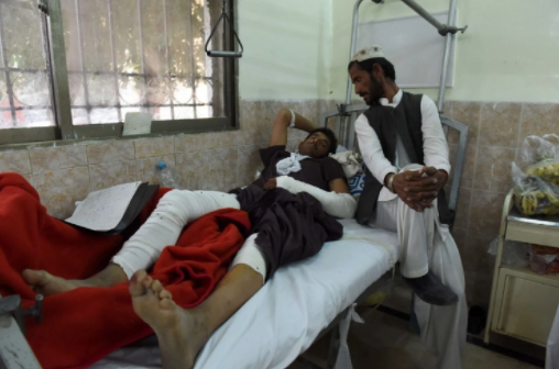 Pakistani police cadets injured in attack on the Balochistan Police College.