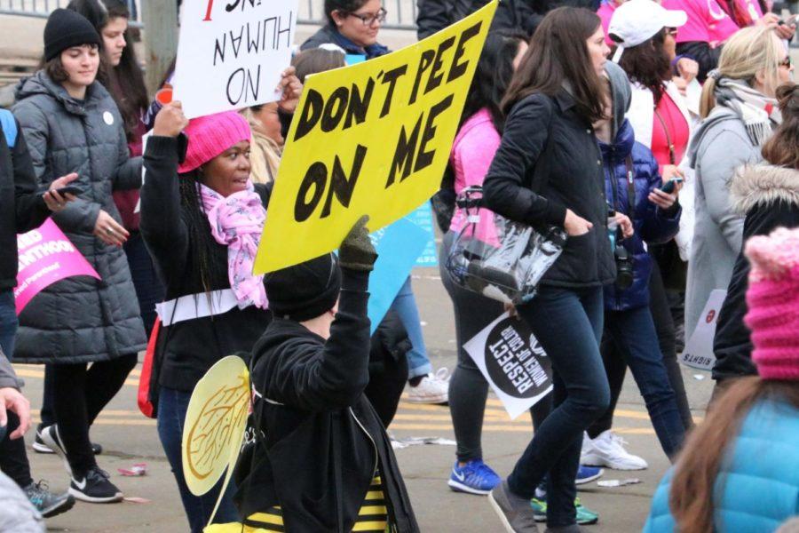Women, men and children in major cities around the U.S. marched in support of women’s rights on Saturday, January 21, 2017. Hundreds of thousands participated in the March on Washington alone, which was proceeded by star-studded speeches and musical performances. 