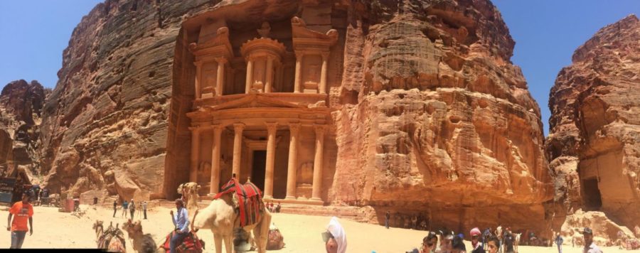 The treasury of Petra.