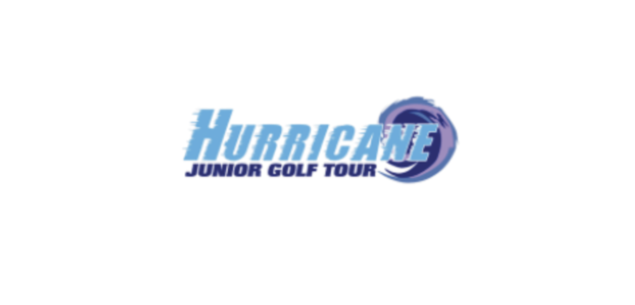 Logo for the Hurricane Junior Golf Tour provided by the official press release for the tournament