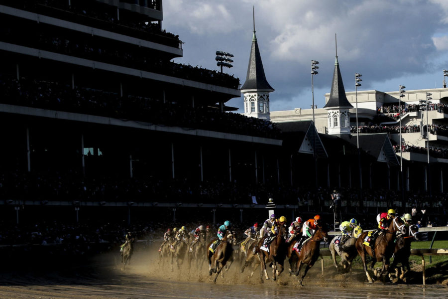 Derby day at Churchill Downs on Saturday, May 6, 2017, in Louisville, Kentucky. Photo by Addison Coffey | Staff