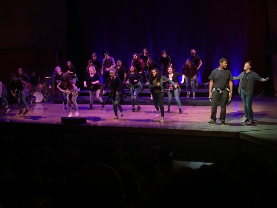 UK Choristers took to the stage on Feb. 18 to perform Night On Broadway, a showcase of classic musical hits. 