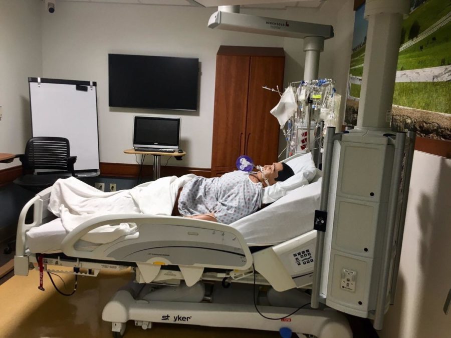 The UK HealthCare Simulation Center provides a realistic training environment for future health care providers and advanced technology for current researchers, UK HealthCare officials said. Photo provided by Ramakanth Kavuluru.