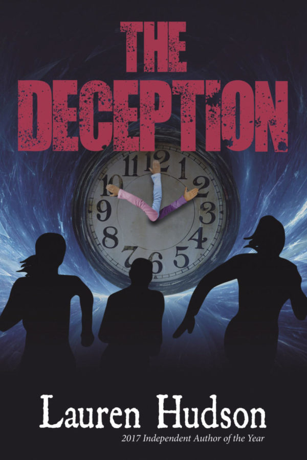 The Deception is the second novel in UK student Lauren Hudsons trilogy. Photo provided by Lauren Hudson.