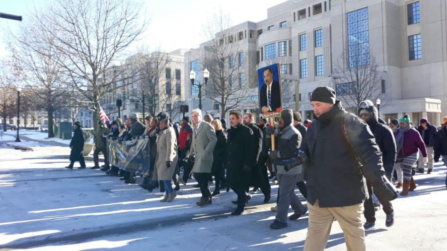 Thousands gather in downtown Lexington to march for MLK Day 2019