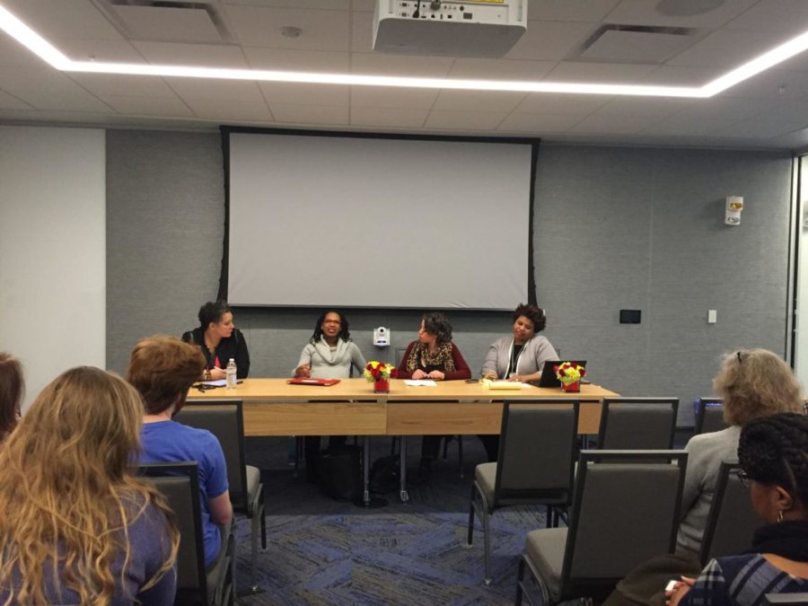 Nikol Alexander-Floyd, Nadia Brown, Evelyn Simien and Wendy Smooth talk about the experience of being black women in politics.