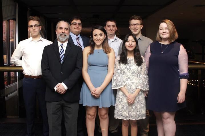 The University Intercollegiate Debate team won the 2019 National Debate Tournament championship, making them only the second team to do so in history. Photo provided by Lincoln Garrett