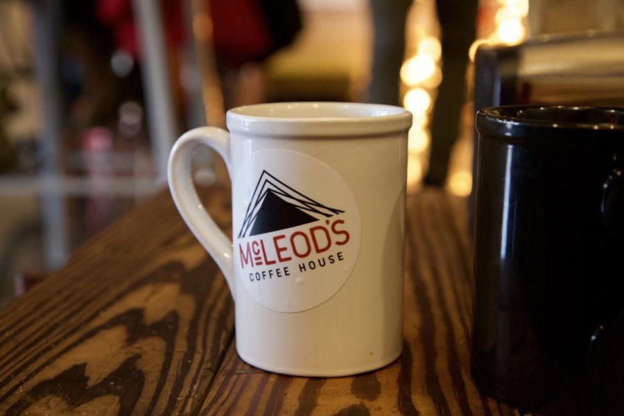 A warm cup of coffee on Saturday, Nov. 9, 2019, at McLeod’s Coffee House in Lexington, Kentucky. Photo by Jade Grisham | Staff