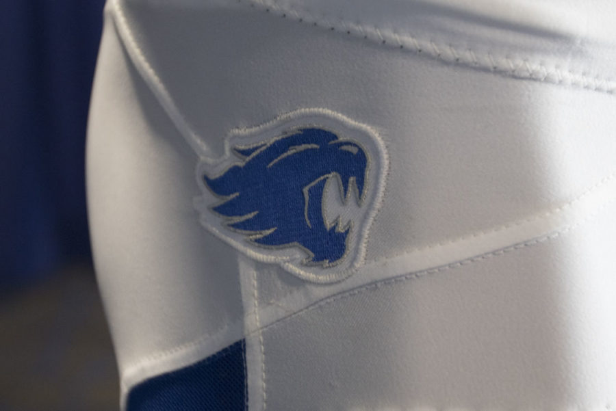 UK, in partnership with Nike, unveil a new graphic identity, secondary logo and uniforms during a press conference at Commonwealth Stadium in Lexington, Ky. on Friday, February 5, 2016. Photo by Michael Reaves | Staff.