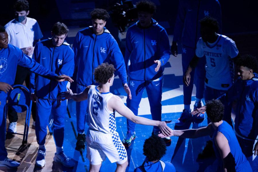 Kentucky+Wildcats+guard+Devin+Askew+%282%29+is+introduced+before+the+University+of+Kentucky+vs.+Auburn+mens+basketball+game+on+Saturday%2C+Feb.+13%2C+2021%2C+at+Rupp+Arena+in+Lexington%2C+Kentucky.+UK+won+82-80.+Photo+by+Michael+Clubb+%7C+Staff