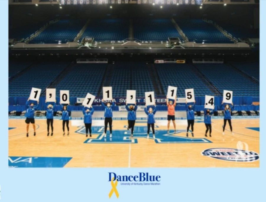 A screenshot of the Dance Blue final fundraising total from the Facebook Livestream of the Dance Blue Marathon. 