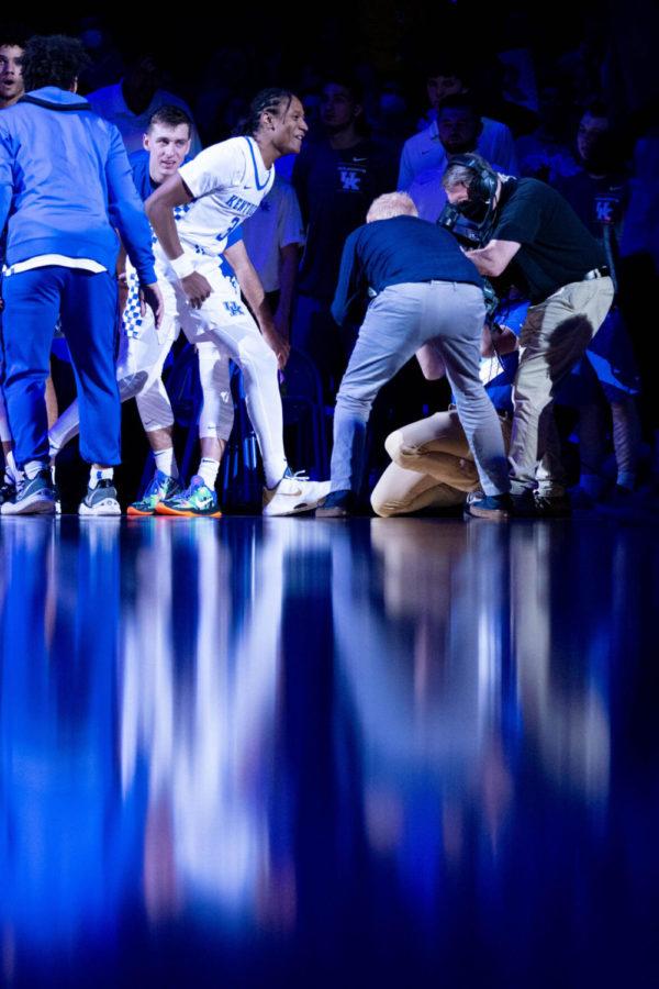 Kentucky+Wildcats+guard+TyTy+Washington+Jr.+%283%29+is+introduced+during+the+UK+vs.+Mount+St.+Mary%E2%80%99s+basketball+game+on+Tuesday%2C+Nov.+16%2C+2021%2C+at+Rupp+Arena+in+Lexington%2C+Kentucky.+UK+won+80-55.+Photo+by+Michael+Clubb+%7C+Staff