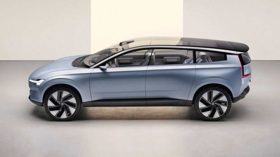 With the Concept Recharge, Volvo Cars demonstrates the steps it will take in all areas of pure electric car development to reduce its cars’ and its overall carbon footprint. (Volvo)