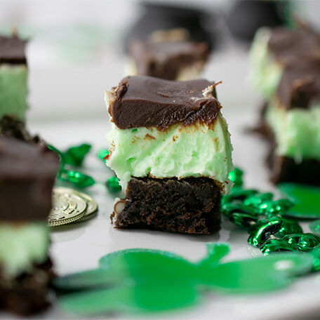 Lucky Mint Brownie Perfection