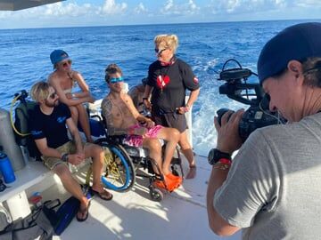 Diveheart Adaptive Scuba Diving Trip Transforms Filmmakers Life