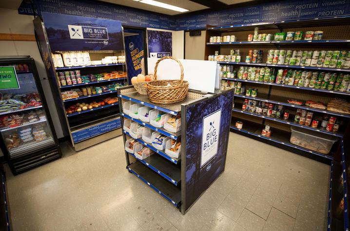 The Big Blue Pantry in Whitehall Classroom Building on January 27, 2020. Photo by Pete Comparoni | UK Photo
