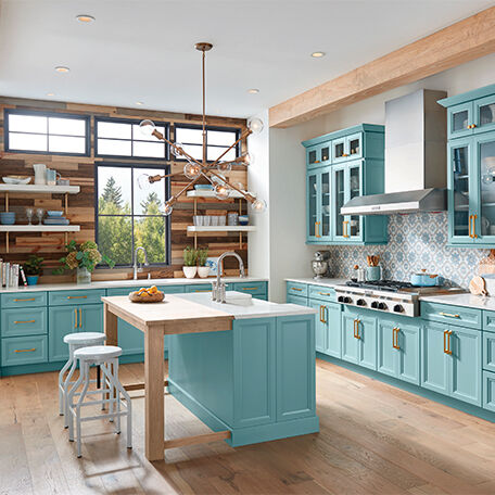 Colorful Kitchen Inspiration: 5 impactful, on-trend cabinet stylings