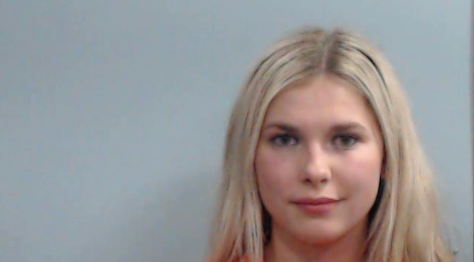 Sophia Rosing's mugshot from the Fayette County jail website.