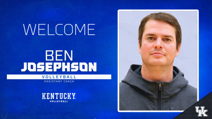 A graphic created to welcome Ben Josephson to Kentucky. Graphic provided by UK Athletics.