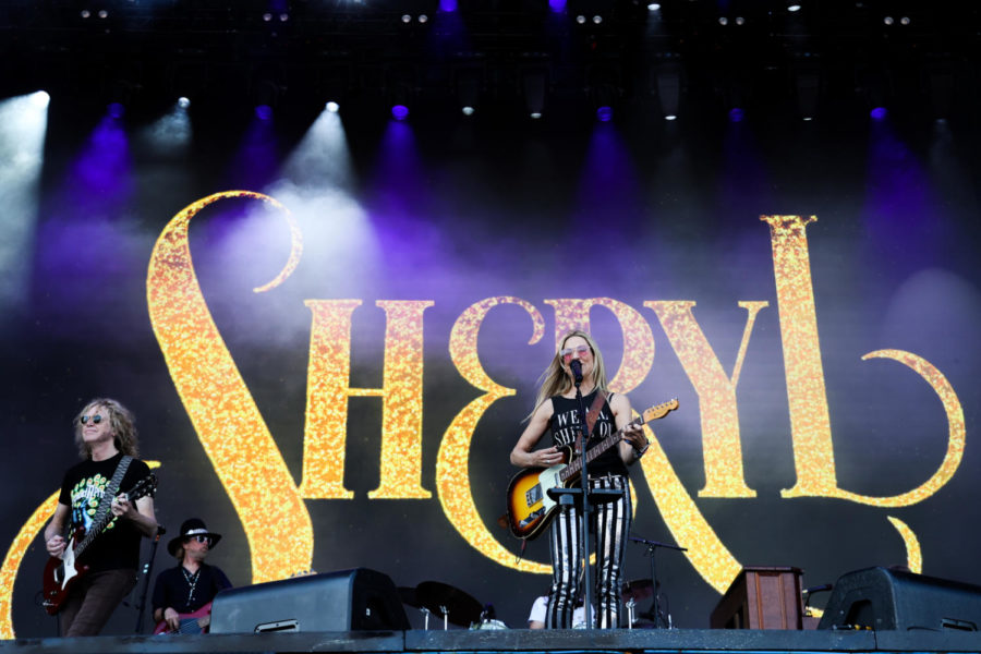 Sheryl Crow performs on Saturday, June 3, 2023, during the Railbird music festival at the Red Mile infield in Lexington, Kentucky. Photo by Abbey Cutrer | Staff