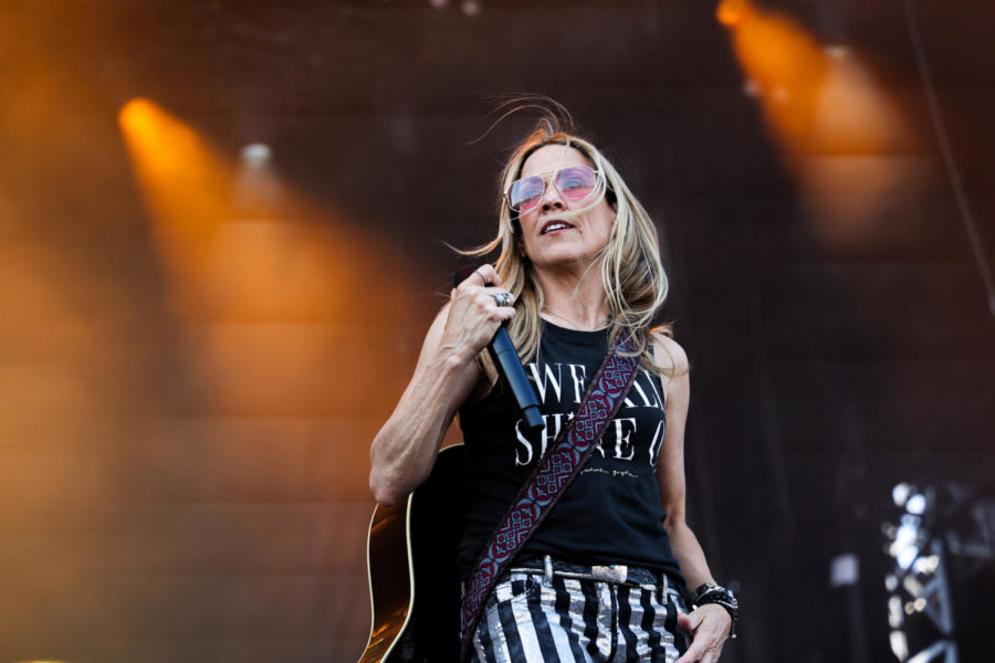 Sheryl Crow performs on Saturday, June 3, 2023, during the Railbird music festival at the Red Mile infield in Lexington, Kentucky. Photo by Abbey Cutrer | Staff