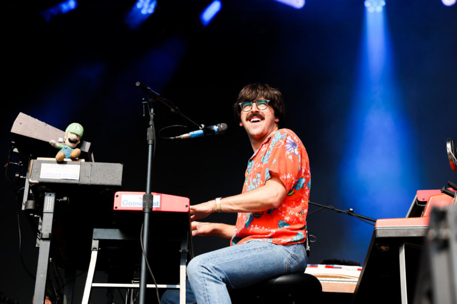 Goose performs on Sunday, June 4, 2023, during the Railbird music festival at the Red Mile infield in Lexington, Kentucky. Photo by Abbey Cutrer | Staff