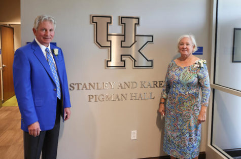 Stanley and Karen Pigman Hall celebration on June 13, 2023. Provided photo by Mark Cornelison | UK Photo