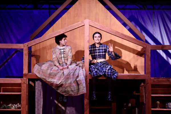 Cast members perform on stage during the UK Department of Theatre and Dance’s production of “Little Women” on Wednesday, Nov. 15, 2023, at the Guignol Theatre in Lexington, Kentucky. Photo provided by Arden Barnes | UKPhoto