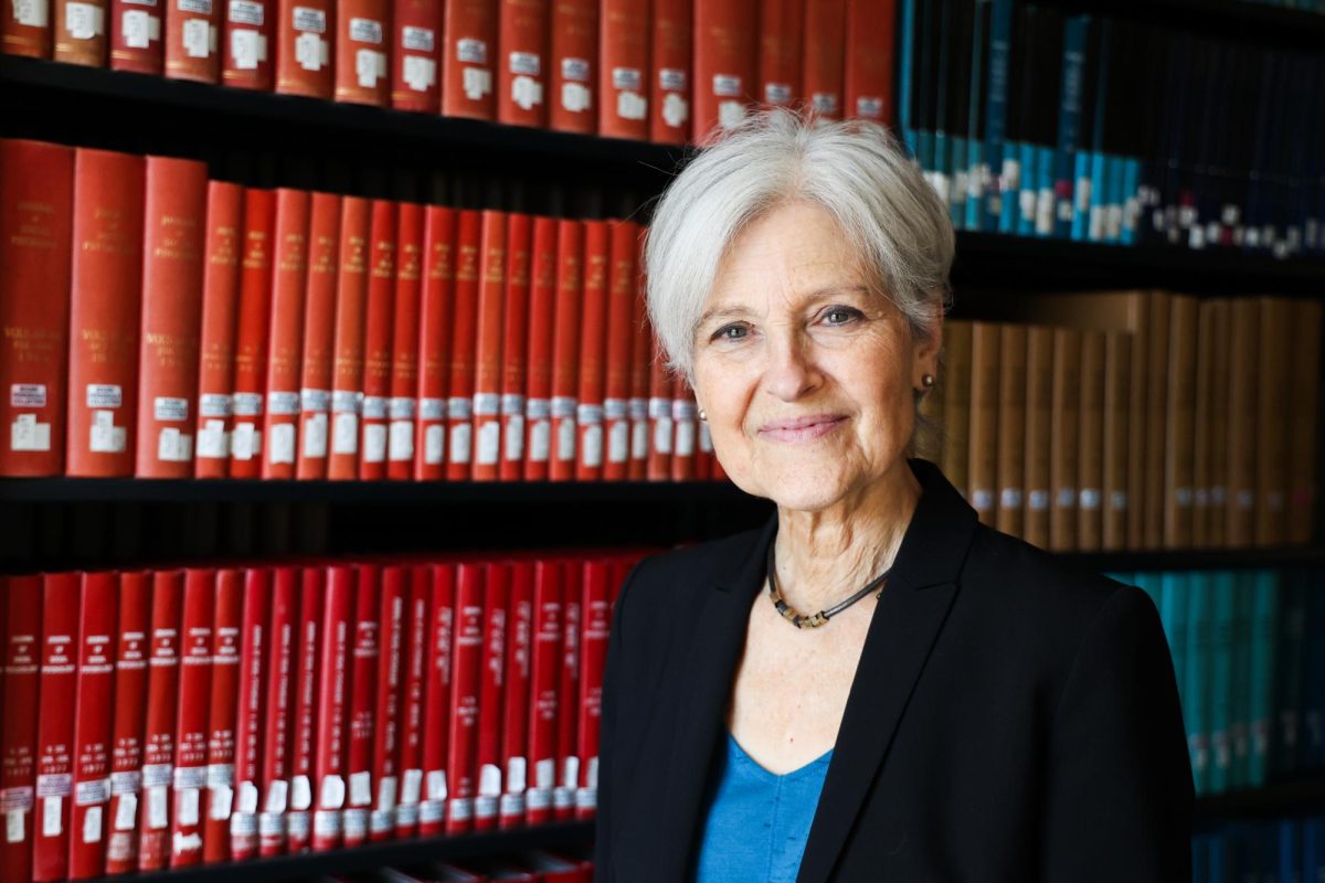 Green Party Presidential candidate Jill Stein poses for a portrait on Monday, March 4, 2024, in the William T. Young Library at the University of Kentucky in Lexington, Kentucky. Photo by Abbey Cutrer | Staff